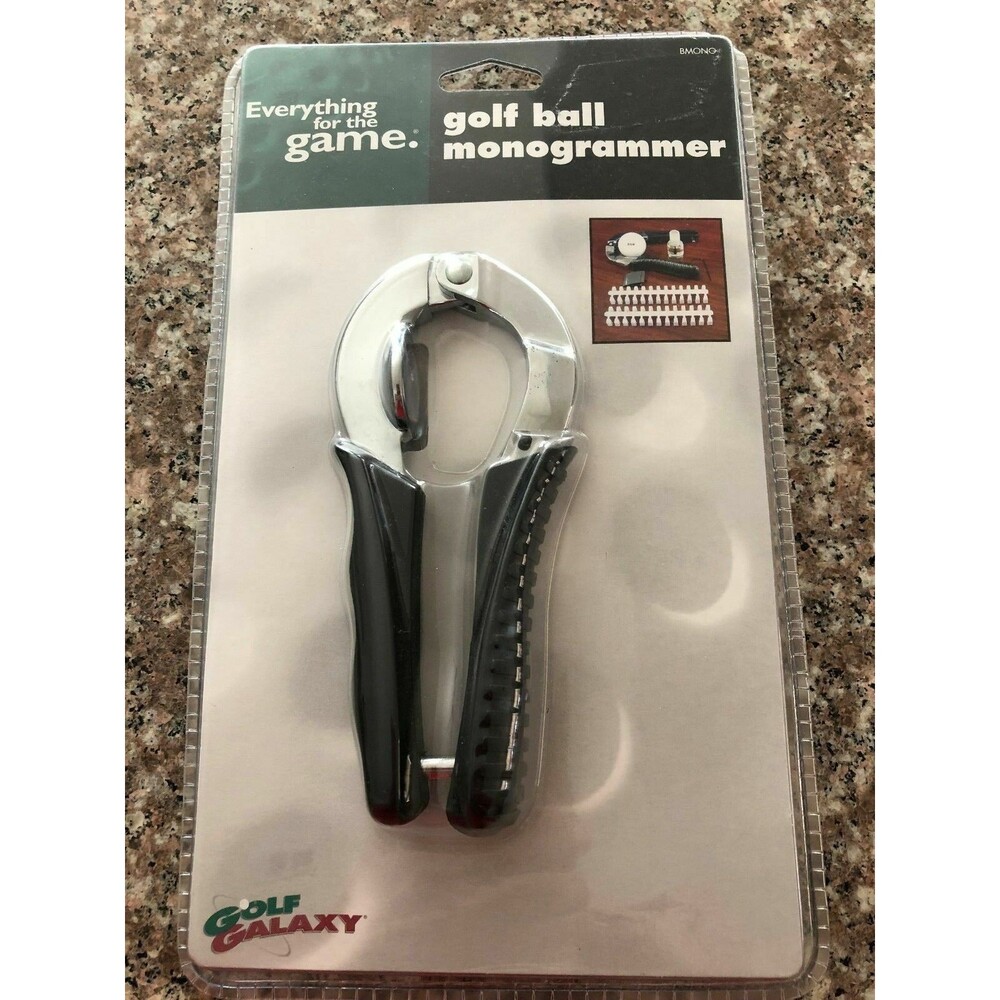 NEW "Everything for the Game" Golf Ball Monogrammer